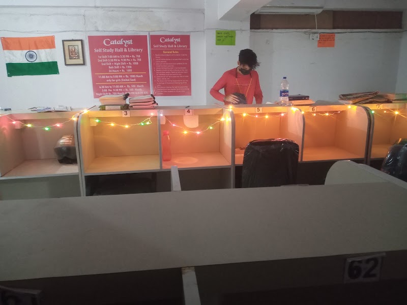 Catalyst Self Study Hall & Library - Catalyst Self Study Hall & Library, 72J3+9HC Ravidas Gate , Beside Lanka Thana, BHU - Lanka Rd, Dumraon Colony, Varanasi, Uttar Pradesh 221005, India