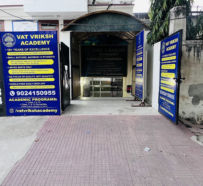 VAT VRIKSH ACADEMY - VAT VRIKSH ACADEMY, FRONT OF YOG PARK, 6/172, near Police Station, Sector 2, Sector 6, Vidyadhar Nagar, Jaipur, Rajasthan 302039, India