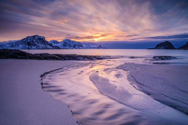 Haukland Beach - Haukland Beach Uttakleivveien 72, 8370 Leknes, Norway