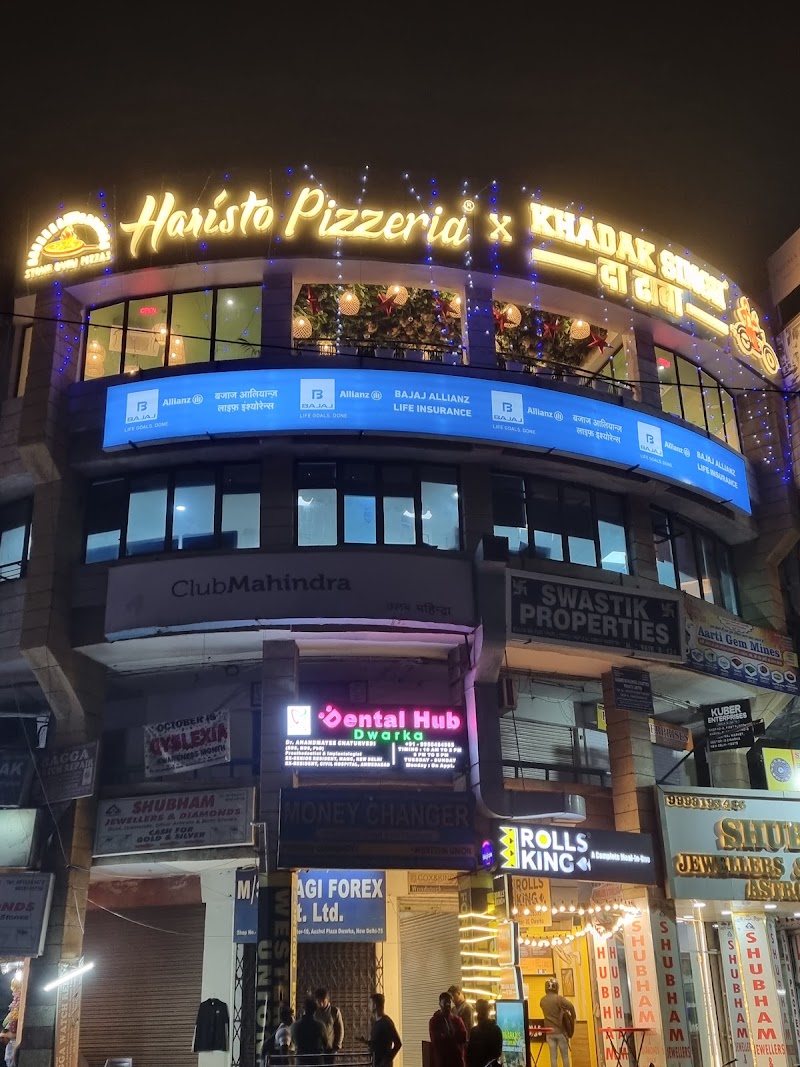 Haristo Pizzeria × Khadak Singh Da Dhaba - Haristo Pizzeria × Khadak Singh Da Dhaba 3rd floor, Anshul Plaza, DDA Sports Complex, Plot no 8, opposite Dwarka, Pocket 1, Sector 10 Dwarka, Dwarka, Delhi, 110075, India