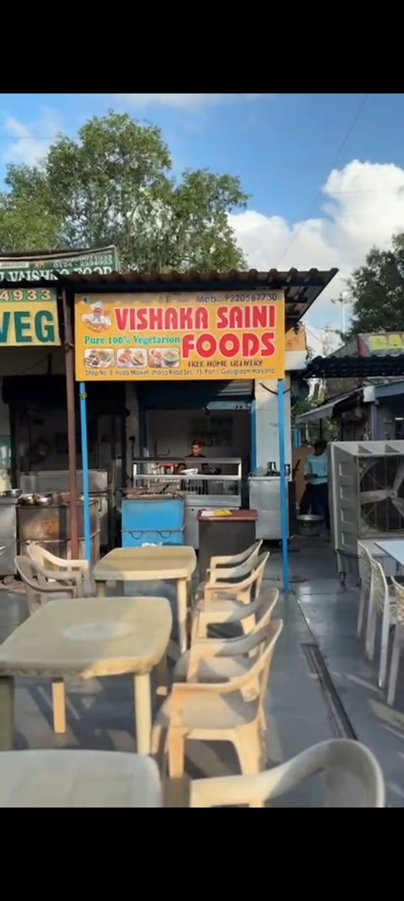 Vishakha Saini restaurant– Pure Vegetarian Restaurant Sector 15”