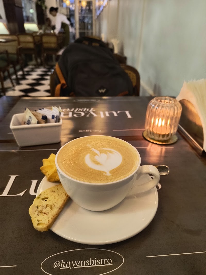 Lutyen's Bistro - Lutyen's Bistro Shop No. 3A/ G-74, Sujan Sigh Park, Opp Khan Market Metro Station Gate No. 4, New Delhi, Delhi 110003 Opposite CM & SONS Khan Market, Rabindra Nagar, near Metro Station Khan Market, Sujan Sing Park North, Metro, New Delhi, Delhi 110003, India
