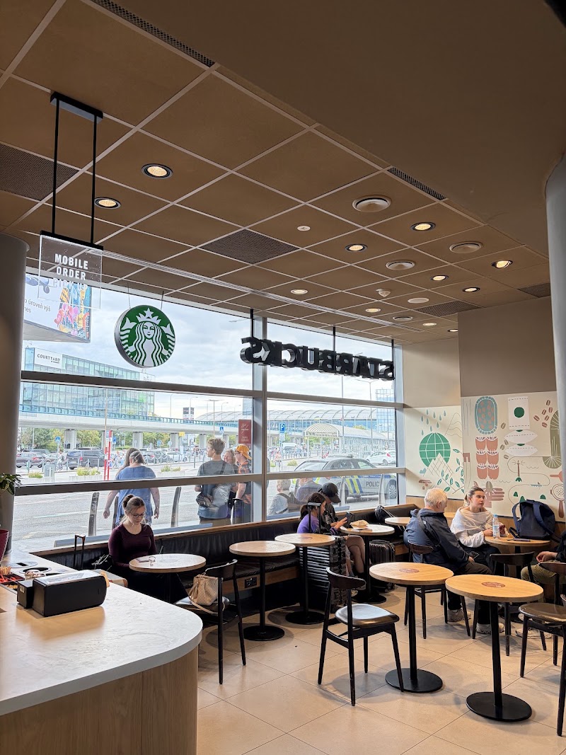 Starbucks - Starbucks, Aviatická 1017/1, 160 08 Praha-Praha 6, Czechia