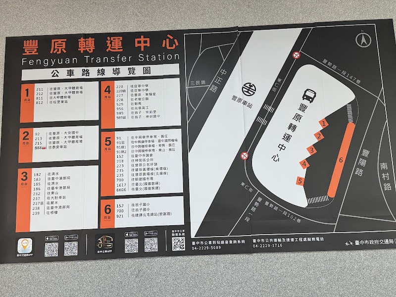 Fengyuan Transfer Station - Fengyuan Transfer Station, No. 139號, Section 1, Fengshi Rd, Wengming Village, Fengyuan District, Taichung City, Taiwan 420