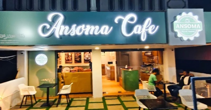 Ansoma Cafe - Ansoma Cafe Ground floor, 7-5-62, Panduranga Swamy Temple Rd, near Rk Beach, Yoga Village, Pandurangapuram, Visakhapatnam, Andhra Pradesh 530033, India