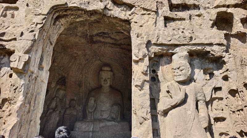 Longmen Grottoes - Longmen Grottoes, 13 Long Men Zhong Jie, Luo Long Qu, Luo Yang Shi, He Nan Sheng, China, 471023