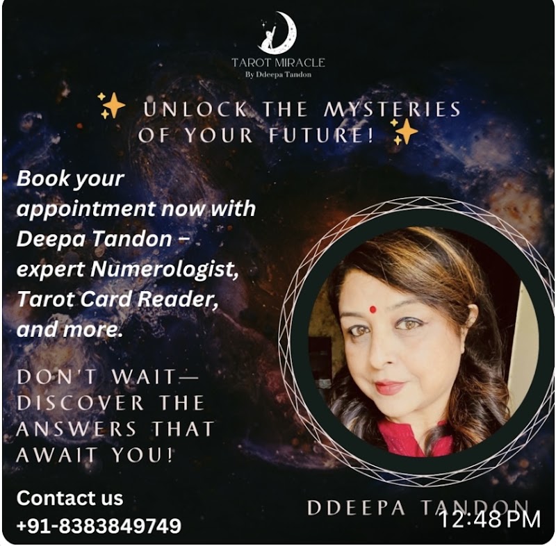 Deepa Tandon - Tarot Card Reader and Numerologist
