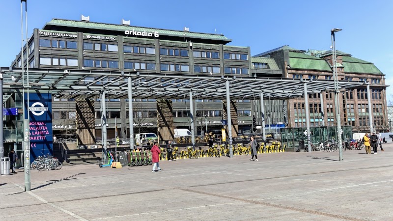 Matkahuolto bus station Kamppi - Matkahuolto bus station Kamppi, Antinkatu 3, 00100 Helsinki, Finland