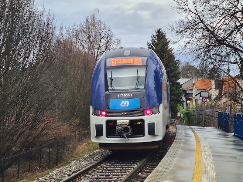 Vlaková zastávka Písek Jih - Vlaková zastávka Písek Jih, 397 01 Pisek-Písek 1, Czechia