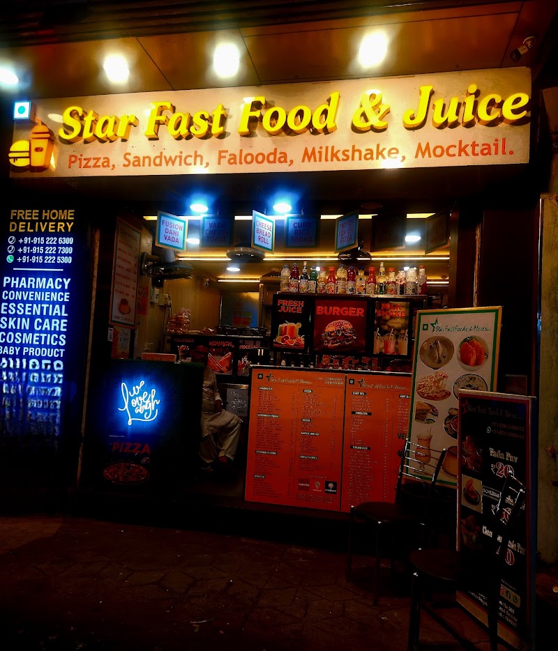 Star Fast Food & Juice - Star Fast Food & Juice, Shop No. 2, Ground Floor, Plot, Ferzandi Building, 355, Maulana Shaukat Ali Road, beside Balaram Street, Grant Road East, Signal, Girgaon, Mumbai, Maharashtra 400007, India