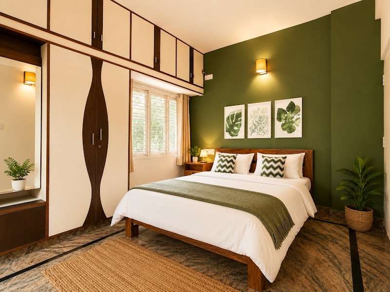 CozyCave - Uttarahalli - CozyCave - Uttarahalli, 5, Nisarga, 1st Main, 8th Cross Rd, BHCS Layout II Stage, Kumaraswamy Layout 2nd Stage, Uttarahalli Hobli, Bengaluru, Karnataka 560061, India
