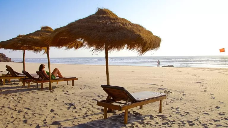 Ashvem Beach - Ashvem Beach Ashvem Beach, Goa, India