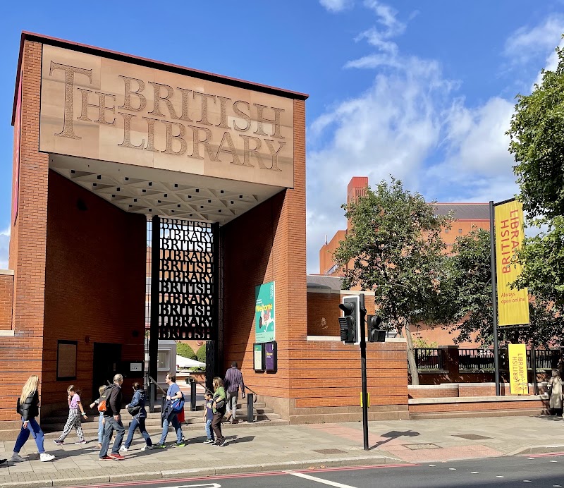 The British Library - The British Library 96 Euston Rd., London NW1 2DB, UK
