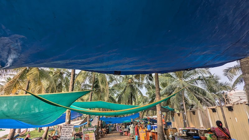 Eden Beach market - Eden Beach market VRJF+MJM, Eden Beach Path, Chinna Veerampattinam, Puducherry 605007, India