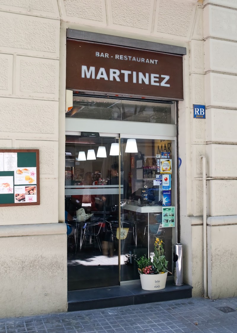 Bar restaurant Martinez