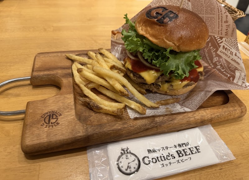 Steak & Hamburger Steak Gottie's BEEF UNIVERSAL CITYWALK OSAKA - Steak & Hamburger Steak Gottie's BEEF UNIVERSAL CITYWALK OSAKA Japan, 〒554-0024 Osaka, Konohana Ward, Shimaya, 6-chōme−2−６１ ユニバーサル・シティウォーク大阪 ５Ｆ
