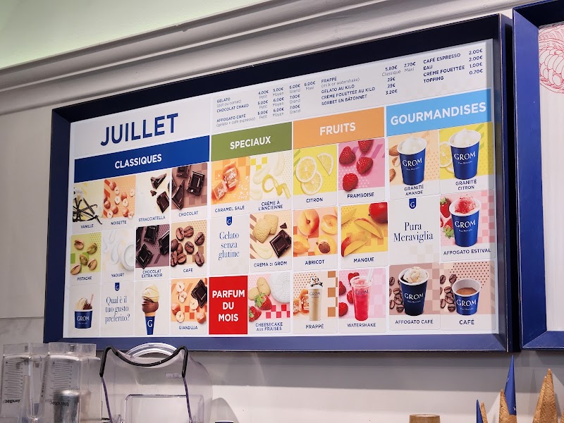 Grom - Grom 81 Rue de Seine, 75006 Paris, France