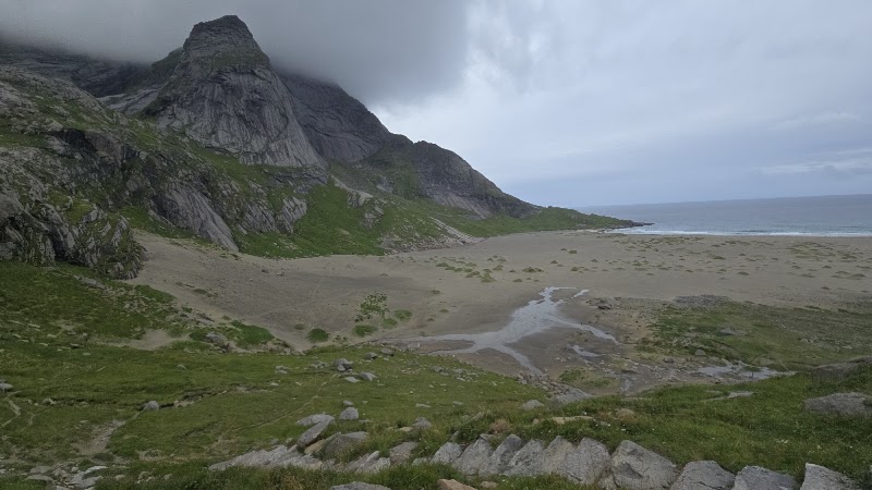 Bunes Beach - Bunes Beach Moskenesøya, Moskenes, Norway