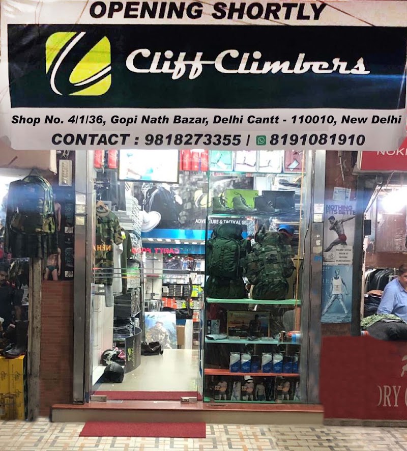 Cliff Climbers - Cliff Climbers 4/1/36, Gopi Nath Bazar, Delhi Cantonment, New Delhi, Delhi 110010, India