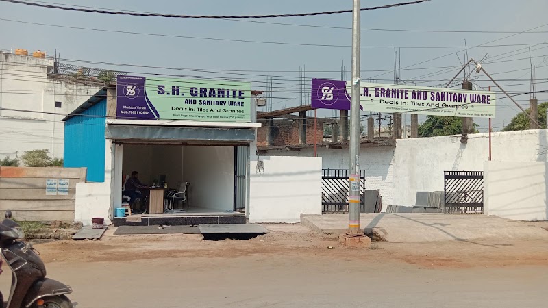 S.H.Granite & Sanitary ware - S.H.Granite & Sanitary ware, Bharti nagar chowk, Vyapar Vihar Rd, beside rajesh kirana, Bhartiya Nagar, Bilaspur, Chhattisgarh 495001, India