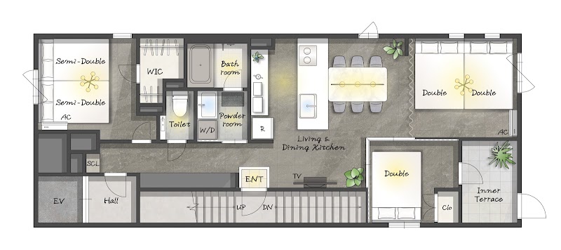 SLL Urban Suites Ebisu - SLL Urban Suites Ebisu Japan, 〒150-0013 Tokyo, Shibuya, Ebisu, 2-chōme−8−１ ALLONE恵比寿