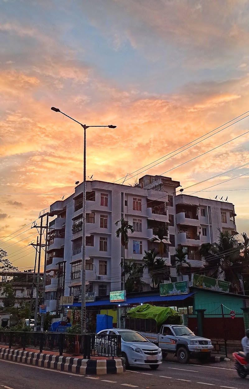 Panjabari Road - Panjabari Road, Panjabari Rd, Batahguli, Guwahati, Assam, India