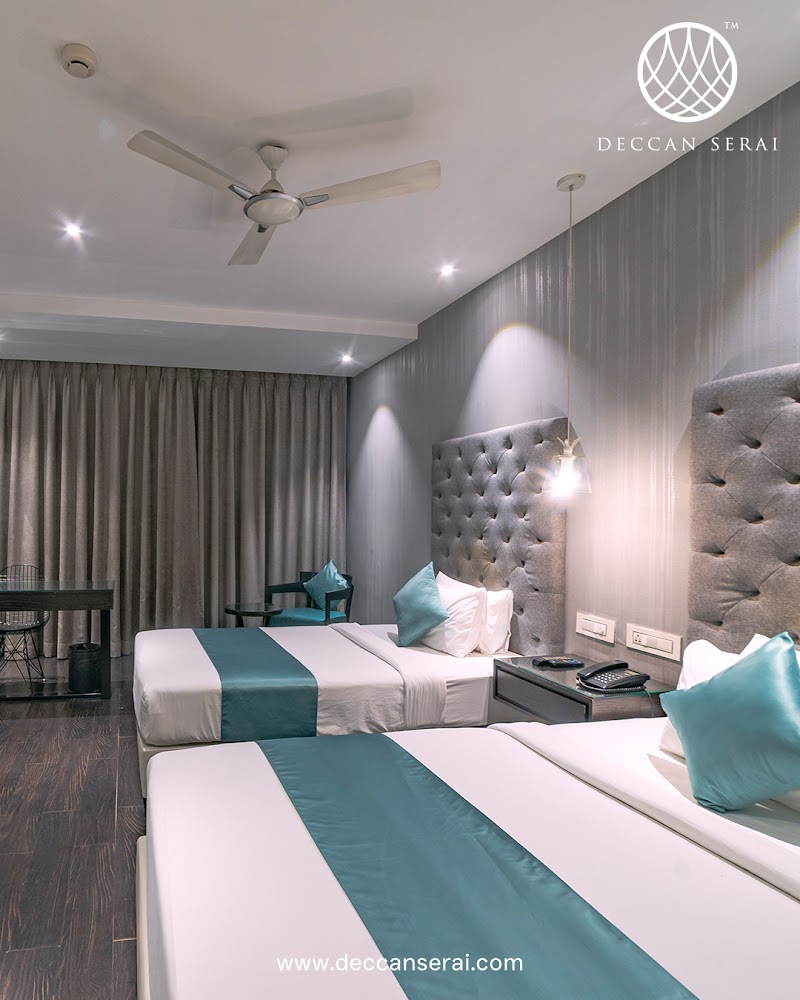 Deccan Serai Hotel, HITEC CITY, HYDERABAD - Deccan Serai Hotel, HITEC CITY, HYDERABAD Survey No 82, Raheja Mindspace, 84, HUDA Techno Enclave, HITEC City, Hyderabad, Telangana 500081, India
