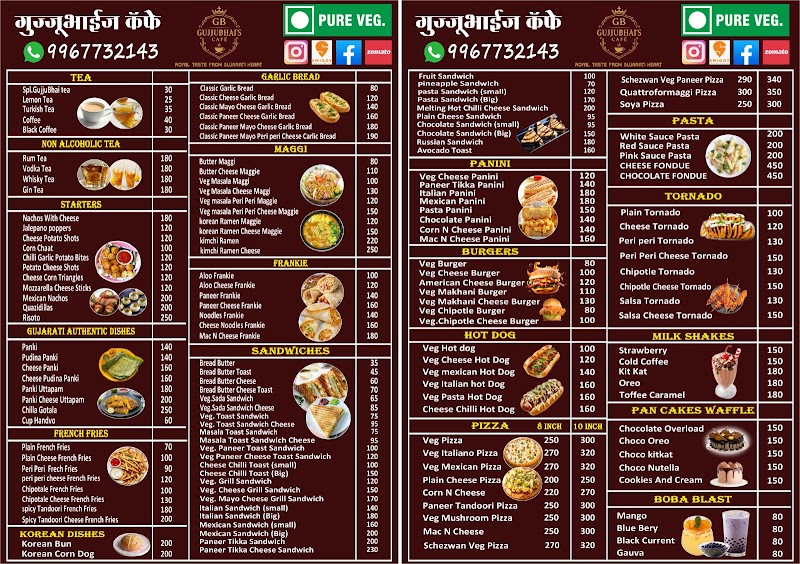 GujjuBhai's Cafe - GujjuBhai's Cafe, 18, BANSIDHAR BUILDING, R.A. Kidwai Marg, Wadala West, Wadala, Mumbai, Maharashtra 400031, India