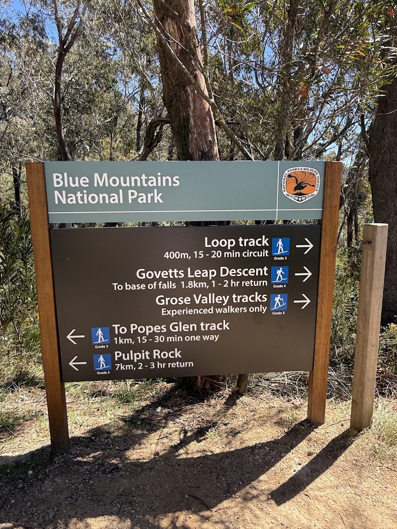 Govetts Leap lookout - Govetts Leap lookout Cliff Top Track, Blue Mountains National Park NSW 2787, Australia