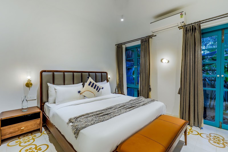 ELIVAAS Signature Casa Lotus - 3-BHK Villa with Private Pool in Marna, Goa - ELIVAAS Signature Casa Lotus - 3-BHK Villa with Private Pool in Marna, Goa, JQ8V+H36, Marna, Shivoli, Siolim, Goa 403517, India