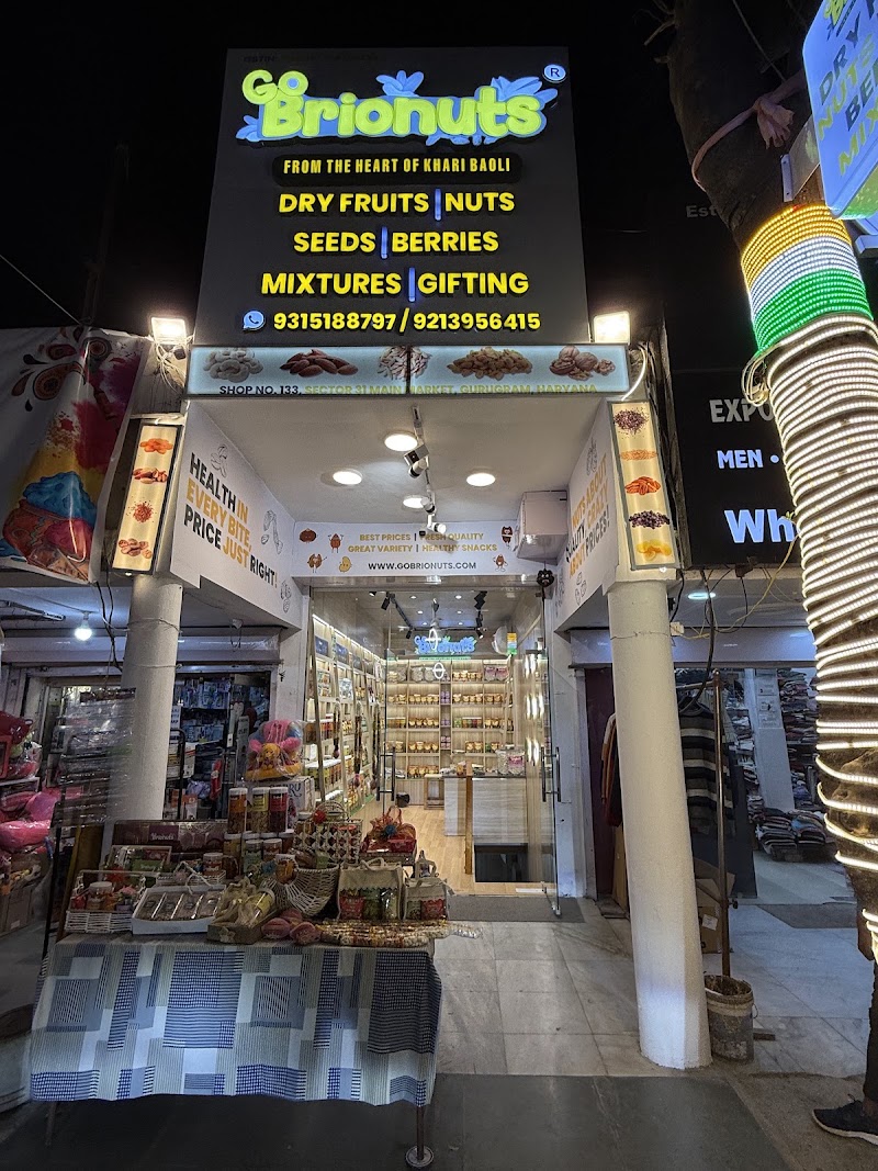 Gobrionuts Sector 31 | Dry Fruits, Nuts, Seeds, Khari Baoli, Foxnuts, Berry, Brazil Nut, Tiger Nuts, Pecan, Corporate Gifting - Gobrionuts Sector 31 | Dry Fruits, Nuts, Seeds, Khari Baoli, Foxnuts, Berry, Brazil Nut, Tiger Nuts, Pecan, Corporate Gifting Shop No 133, Huda Market, Sector 31, Huda Maket, Sector 31, Gurugram, Haryana 122001, India