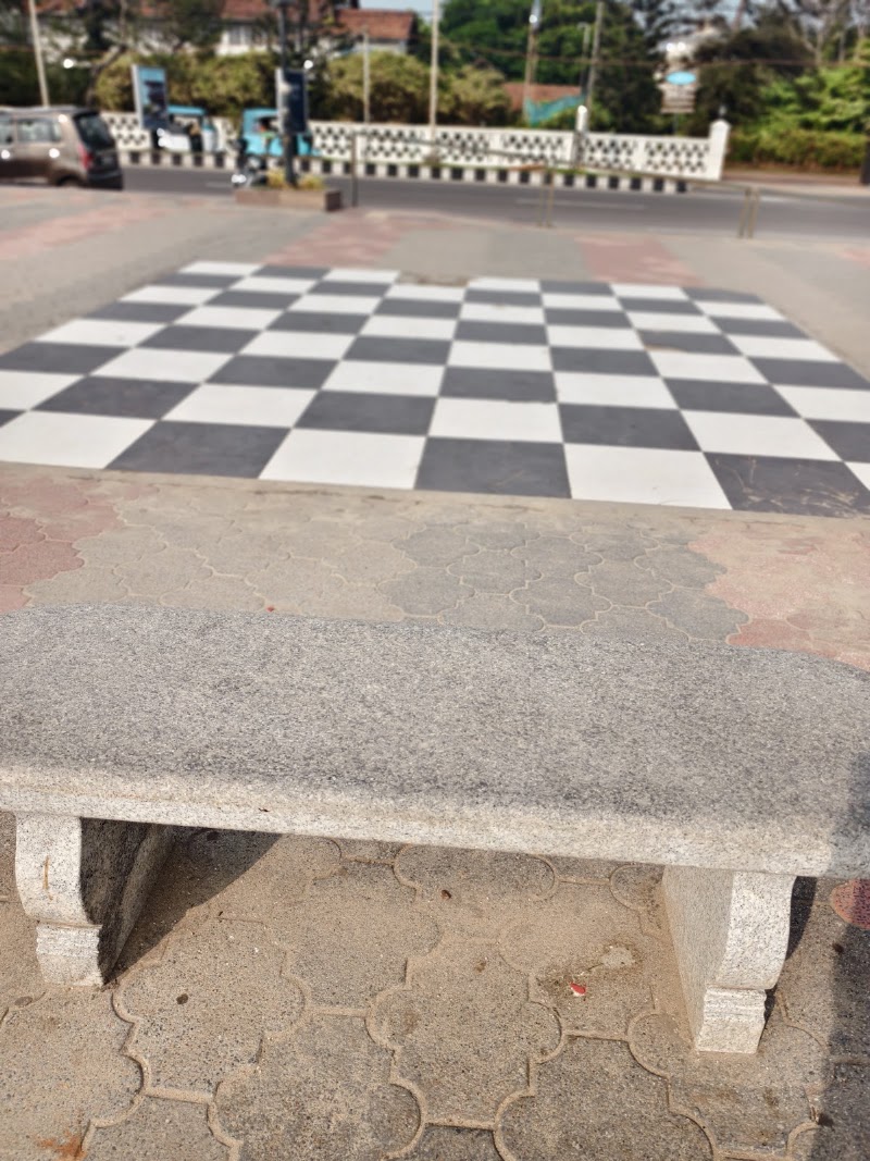 Kozhikode Beach Chessboard - Kozhikode Beach Chessboard, 7Q2C+X8F, Mananchira, Kozhikode, Kerala 673032, India