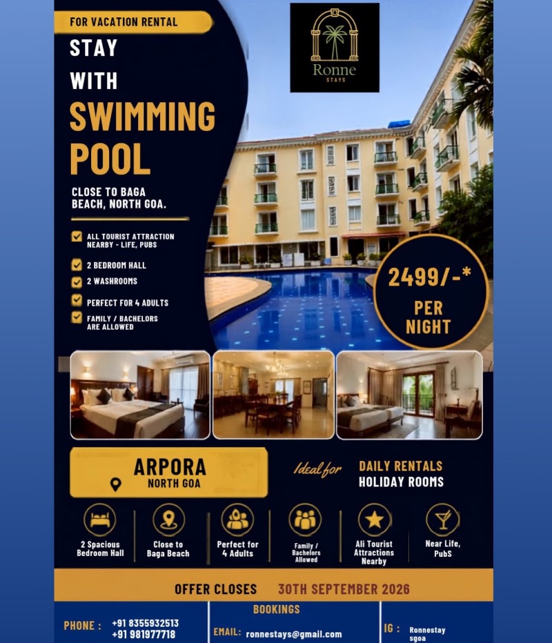 Ronne's studio apartment - Ronne's studio apartment, Calangute - Anjuna Rd, Arpora, Goa 403516, India