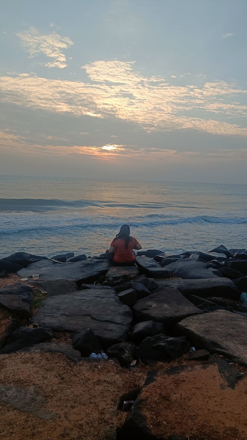 Rock beach view point