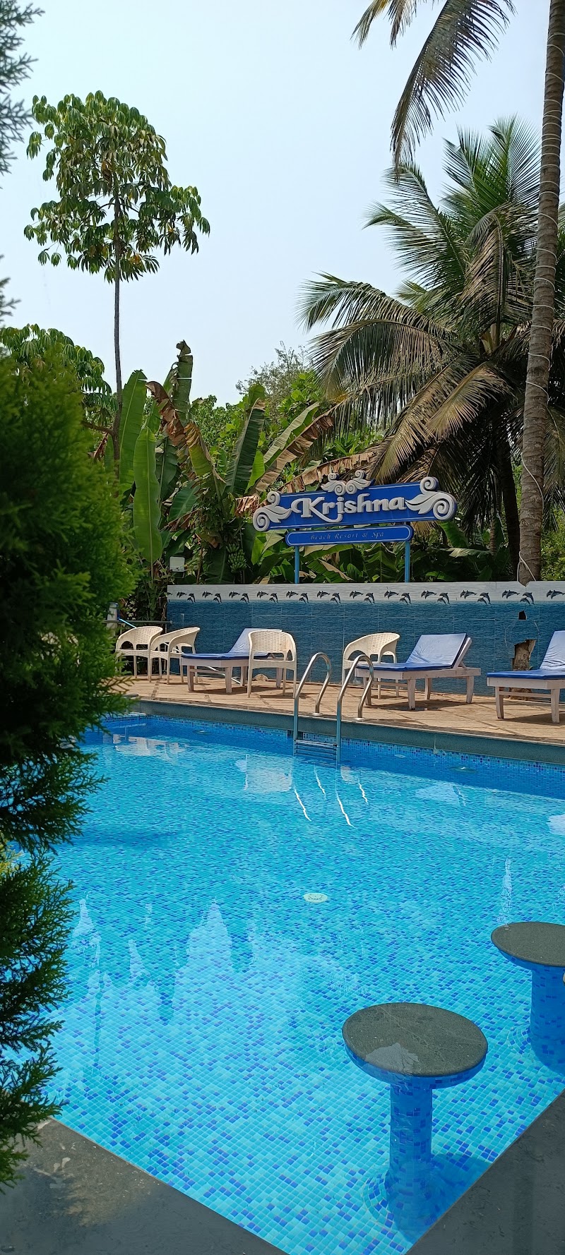 Krishna Beach Resort & Spa, Goa - Krishna Beach Resort & Spa, Goa, 4th ward, Colva Beach Rd, Fatona, Colva, Goa 403708, India