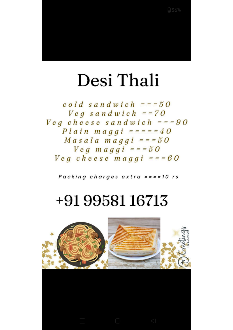 Om Desi thali - Om Desi thali 5, U 60 Rd, U Block, DLF Phase 3, Sector 24, Gurugram, Haryana 122010, India