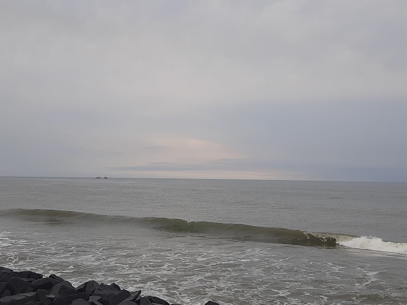 Rock beach view point - Rock beach view point WRMP+8CM, White Town, Puducherry, 605001, India