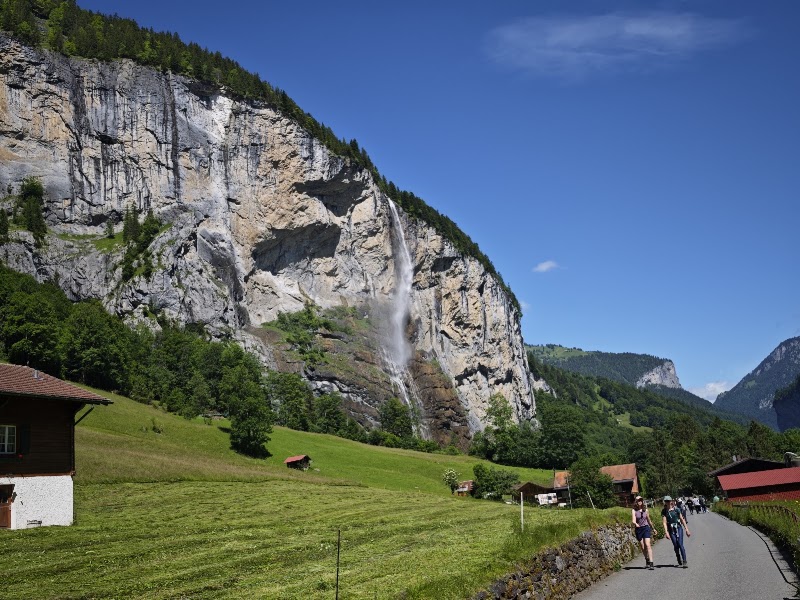 Staubbach Falls - Staubbach Falls Staubbach Falls, 3825 Lauterbrunnen, Switzerland