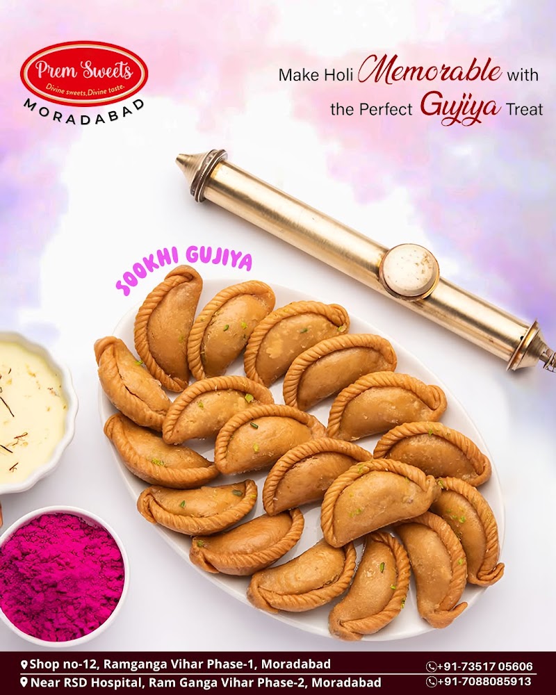 Prem Sweets And Bakers - Prem Sweets And Bakers Prem Sweets, Kanth Rd, Ashiyana Colony, Ram Ganga Vihar, Moradabad, Uttar Pradesh 244105, India