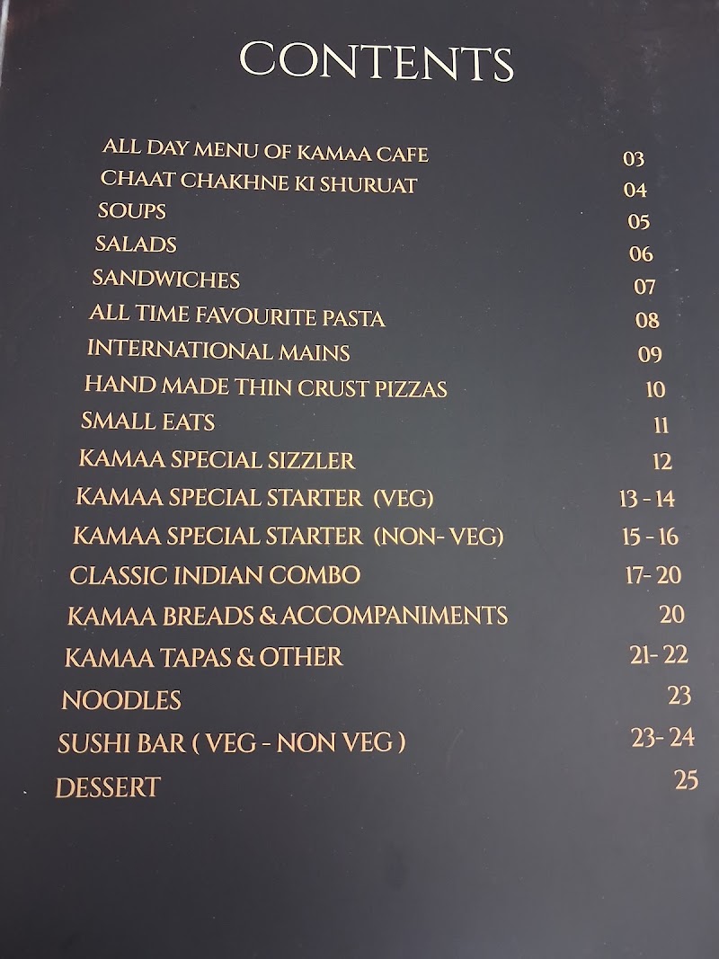 Kamaa Café - Kamaa Café Front Side, SCO 15A, Madhya Marg, adjacent SBI Bank, Sector 7-C, Sector 7, Chandigarh, 160019, India