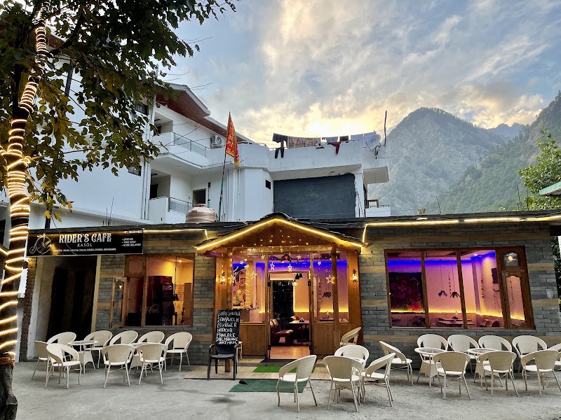 Rider's Cafe Kasol - Rider's Cafe Kasol Rider's Cafe, Kasol Rd, old, Kasol, Himachal Pradesh 175105, India