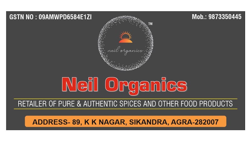 Neil Organics - Neil Organics, 89, K. K. Nagar, Bain Bazar, Sikandra, Agra, Uttar Pradesh 282007, India