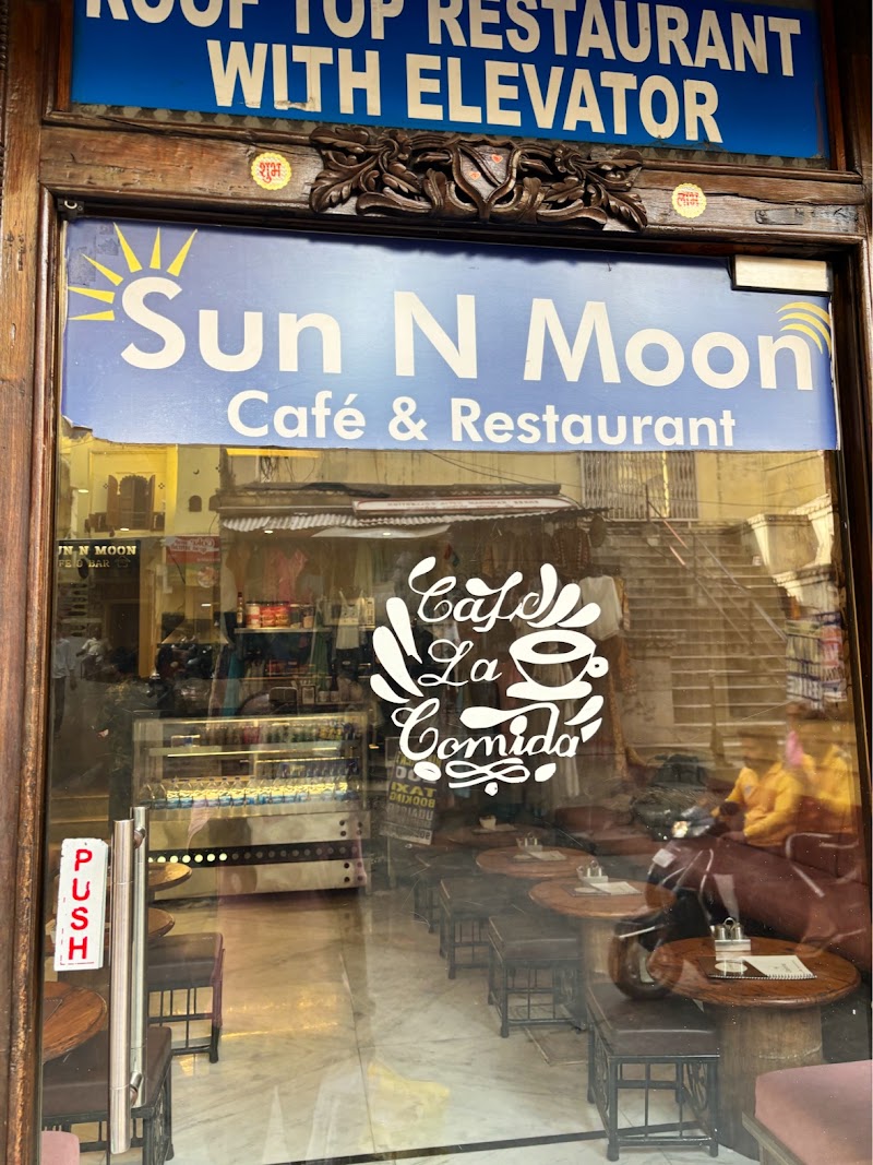 Sun N Moon Cafe & Restaurant - Sun N Moon Cafe & Restaurant 84, Level, 5, Gangaur Ghat Marg, above Hotel Udai Niwas, Near Jagdish Temple, Silawatwari, Udaipur, Rajasthan 313004, India