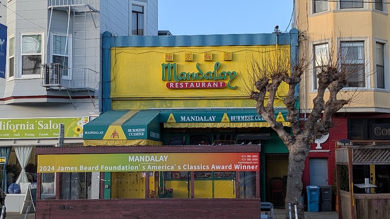Mandalay Restaurant - Mandalay Restaurant, 4348 California St, San Francisco, CA 94118, USA