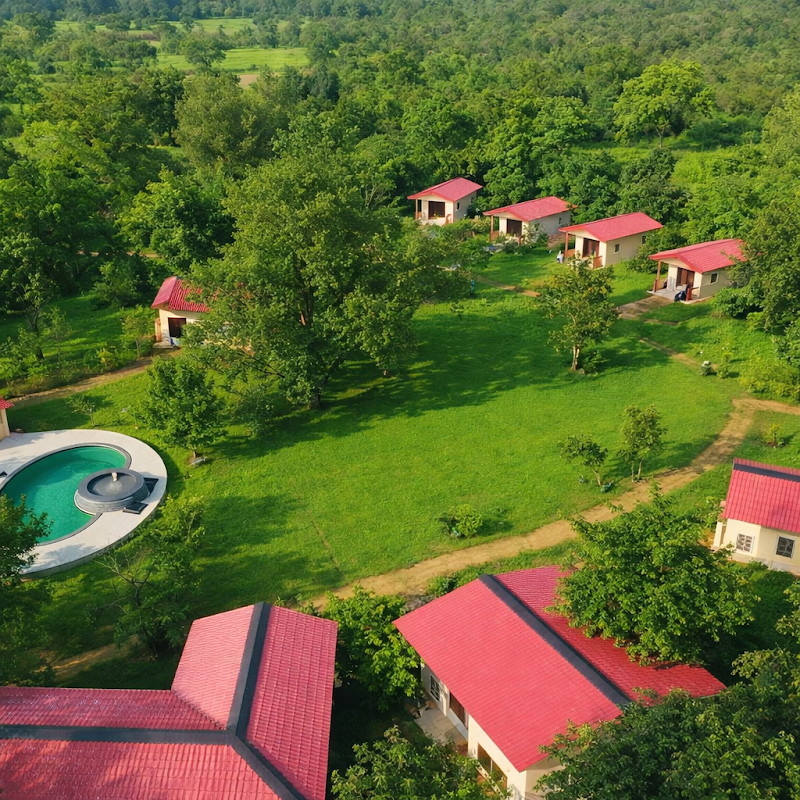Nakshatra Jungle Resort & Spa - Nakshatra Jungle Resort & Spa, Turia Gate, Pench), Village Satosa, Near, Tehsil Kurai, Kohka, Madhya Pradesh 480881, India