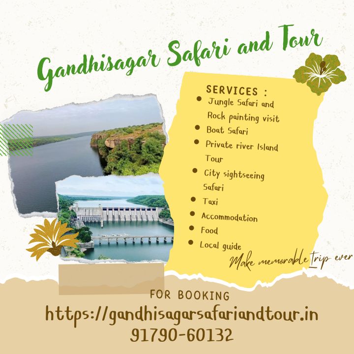 Gandhisagar Safari and Tour - Gandhisagar Safari and Tour, Bus Stand, Gandhisagar. 8 District Mandsaur, M.P. 458-771, Gandhi Sagar, Madhya Pradesh 458771, India