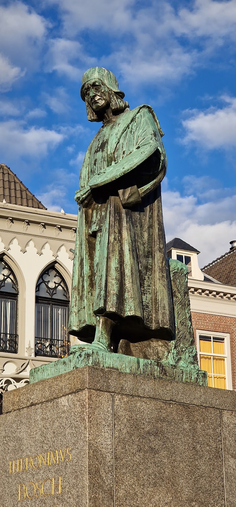 Standbeeld Jeroen Bosch - Standbeeld Jeroen Bosch, Markt, 5211 JW 's-Hertogenbosch, Netherlands