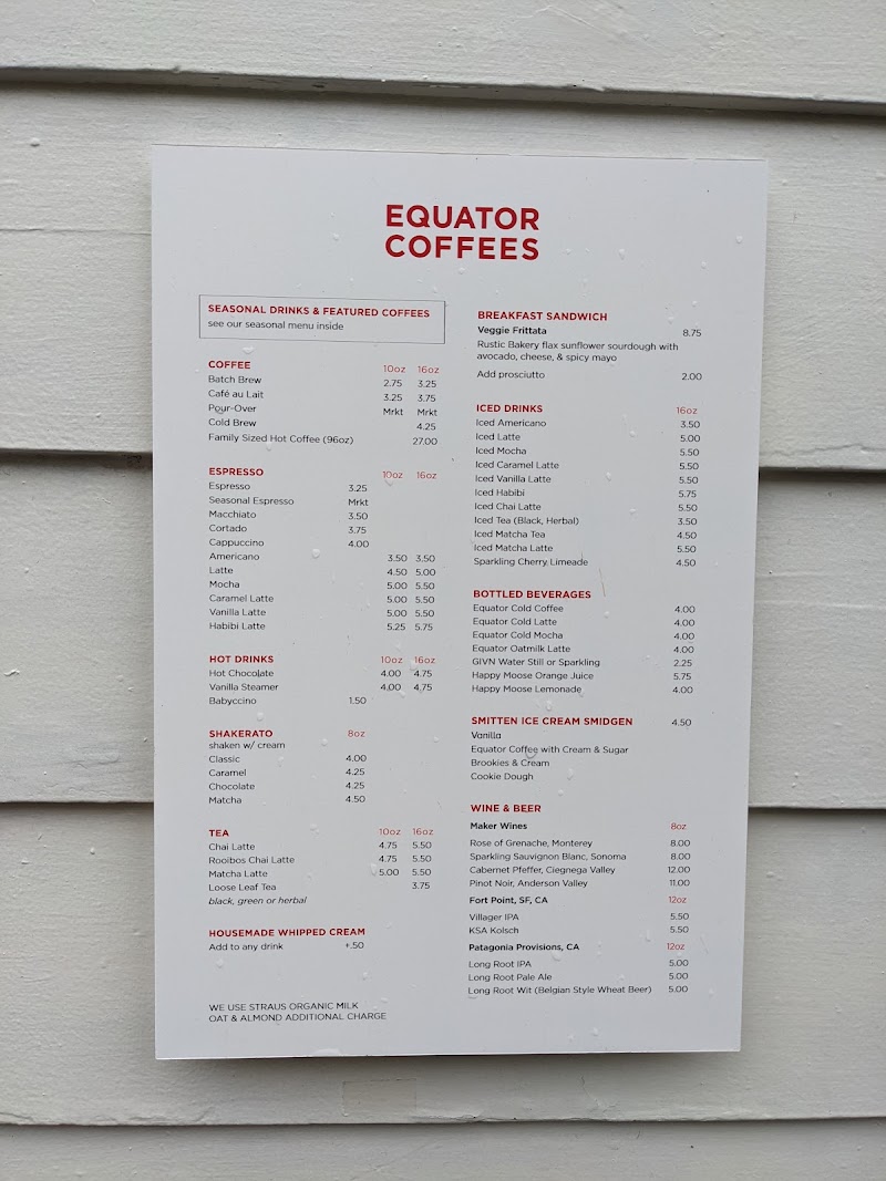 Equator Coffees - Equator Coffees 240 Magnolia Ave, Larkspur, CA 94939, USA