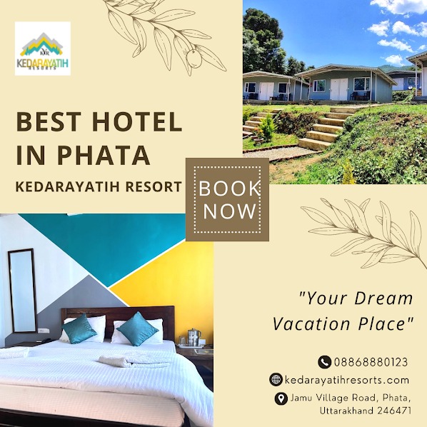 KEDARAYATIH RESORT - Best Hotels in Phata, Hotel Near Phata Helipad Kedarnath Uttarakhand - KEDARAYATIH RESORT - Best Hotels in Phata, Hotel Near Phata Helipad Kedarnath Uttarakhand, Jamu Village Road, Phata, Uttarakhand 246471, India