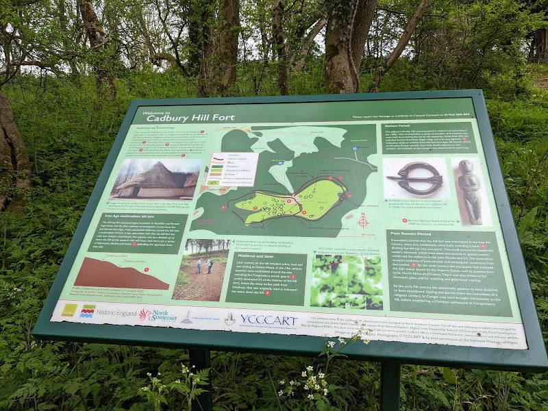 Cadbury Hill Fort - Cadbury Hill Fort, Congresbury, Bristol BS49 5AH, UK